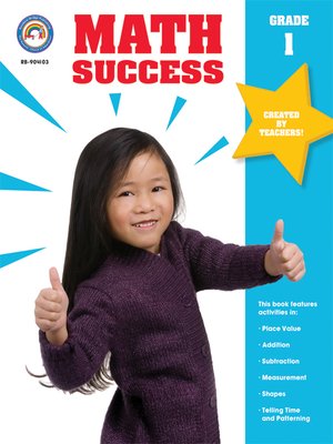 cover image of Math Success, Grade 1